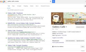 Gallery cafe ricerca